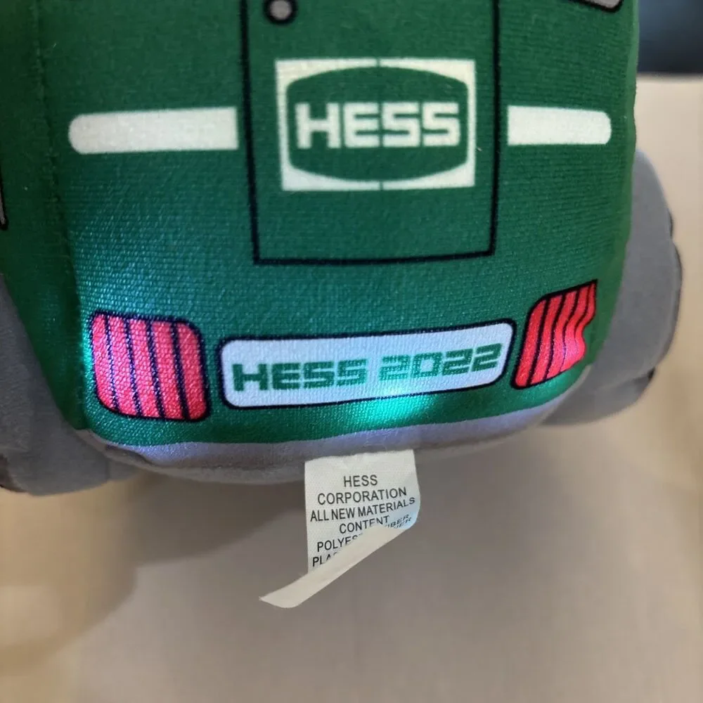 My First Hess Truck Plush 2022 CHOO CHOO Soft Train Light Up -no Sounds